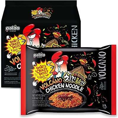 Nouilles au poulet paldo volcano 140 g x 4 paquets multicolores. Affichez votre style tout en économisant grâce à DIAYTAR COTE D'IVOIRE . Notre boutique en ligne propose une vaste sélection de vêtements, de chaussures et d'accessoires de mode à prix discount. Soyez à la pointe de la tendance sans vous ruiner !