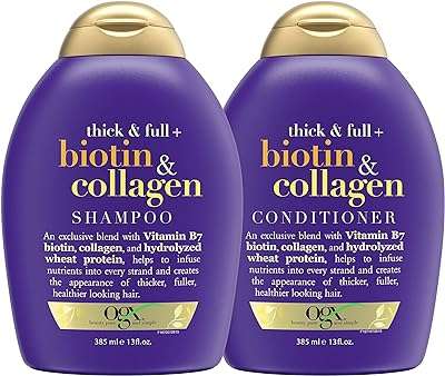 Shampooing et après shampooing ogx épais et complet à la biotine et au collagène. Simplifiez vos achats en ligne avec DIAYTAR COTE D'IVOIRE . Notre boutique généraliste propose des produits dégriffés dans tous les domaines, de la maison à l'informatique, en passant par la mode. Bénéficiez de prix compétitifs sans faire de compromis sur la qualité.