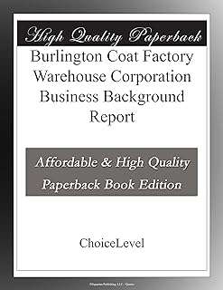 Rapport de contexte commercial de burlington coat factory warehouse corporation. Un large choix, des prix imbattables, c'est ce que vous offre DIAYTAR COTE D'IVOIRE . Avec des produits discount pour tous les besoins, de la maison à l'électroménager, de l'informatique à la mode et aux gadgets, notre boutique en ligne va au-delà de vos attentes pour vous proposer des produits abordables sans compromis sur la qualité.