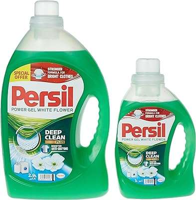 Détergent à lessive persil power gel avec technologie deep clean fleurs. Faites des économies avec DIAYTAR COTE D'IVOIRE, la boutique en ligne qui propose des produits discount pour tous. Que vous cherchiez des équipements pour la maison, des appareils électroménagers, des gadgets ou des vêtements tendance, nous avons tout ce dont vous avez besoin à des prix incroyables.