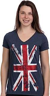 T shirt union jack flag pour femme | royaume uni grande bretagne britannique vintage. Faites des économies avec DIAYTAR COTE D'IVOIRE, votre boutique en ligne discount préférée. Parcourez notre sélection complète d'articles allant des équipements électroménagers aux produits informatiques en passant par la mode et les gadgets. Profitez de nos promotions régulières et découvrez des prix incroyables sans jamais sacrifier la qualité.