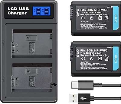 Batteries natno np fw50 1080mah et chargeur double canal pour s0ny alpha. Faites des économies avec DIAYTAR COTE D'IVOIRE, votre boutique en ligne discount préférée. Parcourez notre sélection complète d'articles allant des équipements électroménagers aux produits informatiques en passant par la mode et les gadgets. Profitez de nos promotions régulières et découvrez des prix incroyables sans jamais sacrifier la qualité.