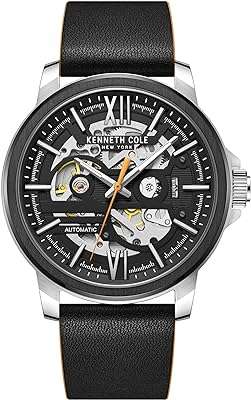 Montre automatique squelette 44 mm pour homme noire (modèle : kcwge2217101). DIAYTAR COTE D'IVOIRE  est votre destination en ligne pour des produits discount de qualité supérieure. Explorez notre vaste catalogue comprenant des articles pour la maison, de l'électroménager dernier cri, des gadgets high-tech et des vêtements tendance à des prix défiant toute concurrence.