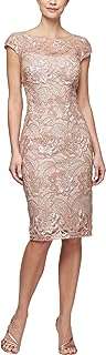 Robe midi en dentelle brodée alex evenings pour femme (regular small). DIAYTAR COTE D'IVOIRE  : votre destination en ligne pour des achats discount en toute facilité. Explorez notre vaste sélection de produits comprenant des articles pour la maison, des appareils électroniques, des vêtements à la mode et bien plus encore. Profitez des meilleurs prix et faites de bonnes affaires chez DIAYTAR COTE D'IVOIRE  !