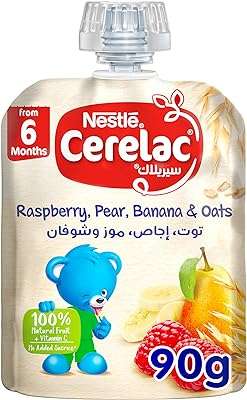Pochette de fruits nestlé cerelac avec baies poires bananes et avoine. Faites des économies considérables sur vos achats en ligne chez DIAYTAR COTE D'IVOIRE  ! Notre boutique en ligne généraliste offre une variété impressionnante de produits, allant de l'informatique à la mode aux gadgets tendance. Explorez nos offres attractives sur une myriade d'articles, garantissant des prix imbattables sans compromettre la qualité. Ne manquez pas nos offres promotionnelles régulières et simplifiez vos achats avec une livraison rapide et sécurisée !