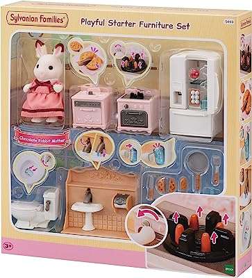 Sylvanian families 5449 play ensemble de meubles démarrage complet accessoires pour maison. DIAYTAR COTE D'IVOIRE, votre destination de choix pour des produits discount en ligne. Explorez notre catalogue en constante évolution, riche en articles pour la maison, l'électroménager, l'informatique, la mode et les gadgets, et choisissez parmi des milliers de produits à prix cassés. Optez pour des achats intelligents et économisez gros avec notre boutique en ligne.
