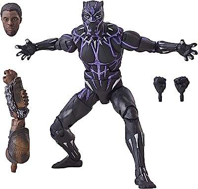 Collection de figurines marvel's avengers black panther infinity war 6