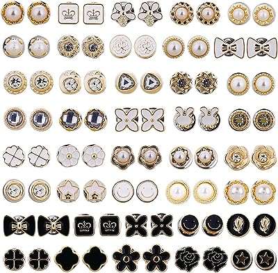 Boutons de broche de chemise pour femmes 80 pièces épingles à boutons. DIAYTAR COTE D'IVOIRE  - La meilleure adresse pour des prix imbattables sur une vaste sélection de produits. Que vous recherchiez des articles pour votre maison, votre informatique ou votre garde-robe, nous avons tout ce qu'il vous faut à prix discount. Explorez notre site dès maintenant et profitez des meilleures affaires en ligne!