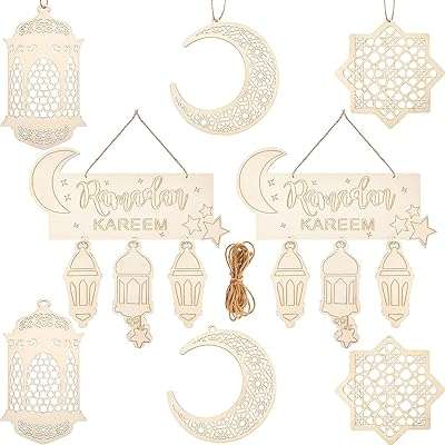 8 pièces islamique ramadan mubarak suspendu en bois lanterne suspendue pendentif décorations pour la maison. Bienvenue sur DIAYTAR COTE D'IVOIRE, votre destination en ligne pour des achats malins sans vous ruiner. Explorez notre gamme variée de produits discount, allant des indispensables de la maison aux dernières tendances en matière d'électroménager, d'informatique, de mode et de gadgets. Faites des économies tout en maintenant un niveau de qualité élevé grâce à notre boutique en ligne conviviale et optimisée pour le SEO.
