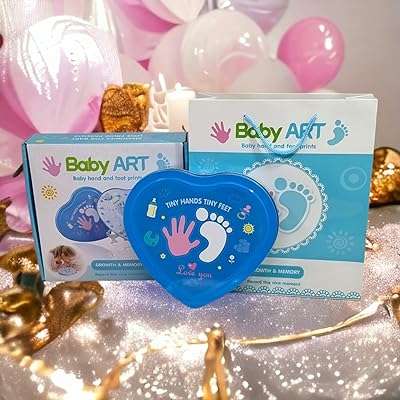 Kit de création d'empreintes de mains et de pieds pour enfants cadeaux. Ne payez pas le prix fort, optez pour DIAYTAR COTE D'IVOIRE  et économisez sur tous vos achats ! Notre boutique en ligne vous propose une large gamme de produits discount pour équiper votre maison, des meubles élégants aux derniers gadgets électroniques. Bénéficiez de réductions imbattables sur les appareils informatiques de pointe et restez tendance avec nos vêtements et accessoires à petits prix. Profitez d'une expérience d'achat sans stress avec une livraison rapide et un service client exceptionnel !
