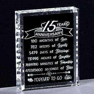 Cadeaux du 15e anniversaire de mariage en cristal pour femmes (15. DIAYTAR COTE D'IVOIRE  - Le paradis des bonnes affaires en ligne ! Avec notre large éventail de produits discount, vous trouverez tout ce dont vous avez besoin à des prix incroyablement bas. Des articles pour la maison aux appareils électroménagers, des ordinateurs aux vêtements à la mode, des gadgets uniques aux accessoires indispensables, nous sommes votre guichet unique pour des économies inégalées !
