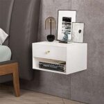 Catégorie : table d'appoint flottante blanche murale moderne avec tiroir de rangement pour salon. DIAYTAR COTE D'IVOIRE  - votre source de bons plans pour tous vos besoins en matière de produits discount. Avec une gamme variée de linge de maison, d'appareils électroménagers, d'articles informatiques et bien plus encore, nous sommes votre guichet unique pour des économies substantielles. Faites vos achats en ligne en toute confiance et profitez des meilleurs prix sur le marché.