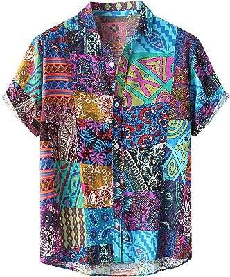 Chemise à manches courtes pour hommes grande taille imprimé floral chemisier. DIAYTAR COTE D'IVOIRE, votre source incontournable de bonnes affaires en ligne ! Parcourez notre catalogue diversifié comprenant des produits discount, allant des éléments de décoration d'intérieur à l'électroménager, en passant par l'informatique, la mode et les gadgets abordables.