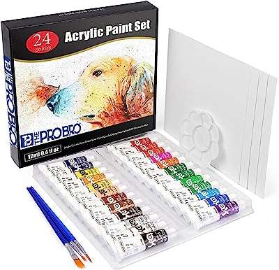 Le kit de peinture acrylique pro pro 24 couleurs vives (12 ml) fournitures artistique. Découvrez DIAYTAR COTE D'IVOIRE, votre destination en ligne pour des produits discount de qualité. Avec une vaste sélection d'articles pour la maison, l'électroménager, l'informatique et la mode, nous vous offrons la possibilité de réaliser des économies considérables tout en vous faisant plaisir.
