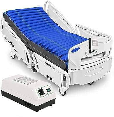 Matelas pneumatique médical sans fatigue utilisation à domicile et en hôpital avec pompe. DIAYTAR COTE D'IVOIRE  - la source ultime de produits discount pour toutes vos envies. Parcourez notre gamme variée, allant de l'informatique à la mode et choisissez parmi une multitude de produits de qualité à des prix qui font sourire votre portefeuille.
