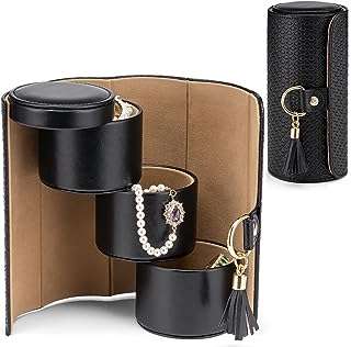 Boîte à bijoux vlando organisateur de rangement d'accessoires de voyage petite boîte voyage en simili. Bienvenue chez DIAYTAR COTE D'IVOIRE, votre destination de choix pour dénicher des bonnes affaires en ligne. Explorez notre sélection de produits discount allant des indispensables de la maison aux dernières nouveautés informatiques et mode, et profitez de notre engagement à vous offrir des prix compétitifs.