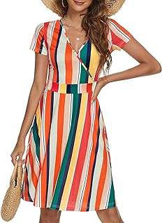 Robe mi longue décontractée à manches courtes pour femmes printemps 2023 design. Besoin de trouver des gadgets originaux et amusants ? DIAYTAR COTE D'IVOIRE  est là pour vous proposer une sélection de produits discount qui égayeront votre quotidien. Trouvez des cadeaux uniques pour vos proches ou offrez-vous des articles ludiques qui vous divertiront sans vider votre porte-monnaie. Faites de votre shopping en ligne un moment fun et économique.