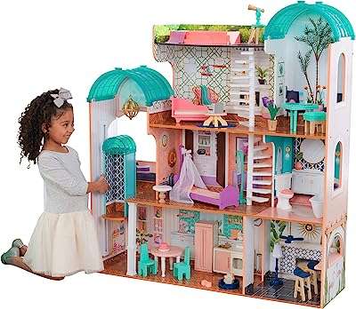 Kidkraft 65986 maison de poupée en bois camilla avec accessoires de maison inclus convient aux poupées. Faites des économies sans sacrifier la qualité avec DIAYTAR COTE D'IVOIRE . Parcourez notre assortiment exceptionnel comprenant des appareils électroménagers dernier cri, des articles de décoration pour votre maison, des gadgets high-tech incontournables et des vêtements à la pointe de la mode, le tout à des prix défiant toute concurrence.