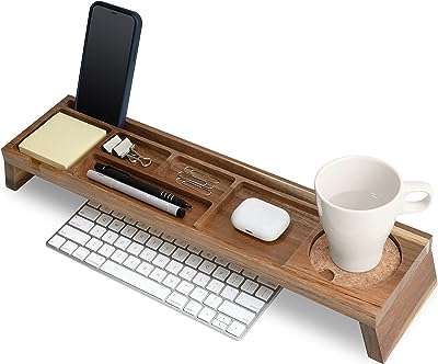 Organisateur de bureau en bois naturel nomo organisateurs multi compartiments pour accessoires. Faites des économies intelligentes avec DIAYTAR COTE D'IVOIRE  - la boutique en ligne qui réunit tous vos besoins essentiels à des prix imbattables. Explorez notre vaste gamme de produits de la maison, de l'électroménager à l'informatique en passant par la mode et les gadgets, et découvrez comment prendre soin de votre budget sans faire de compromis sur la qualité.
