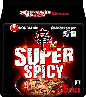 Ensemble de nouilles rouges super épicées nongshim shin ramyun 120 g. Découvrez DIAYTAR COTE D'IVOIRE, votre boutique en ligne où vous pouvez économiser gros sur une large gamme de produits. Trouvez tout ce dont vous avez besoin pour votre maison, de l'électroménager à l'informatique, et restez à la mode avec nos vêtements et gadgets discount. N'attendez plus et profitez dès maintenant de nos offres à prix cassés!