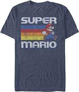 T shirt rayé rétro super mario pour homme. Optez pour DIAYTAR COTE D'IVOIRE, votre boutique en ligne de confiance pour des achats à petits prix ! Découvrez notre catalogue diversifié comprenant des produits discount de qualité, allant de l'électroménager à la mode en passant par les gadgets. Profitez de nos offres exceptionnelles pour donner une nouvelle dynamique à votre quotidien sans vous ruiner.
