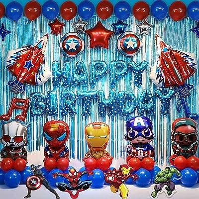 Décorations de fête de super héros castana fournitures d'anniversaire avengers ballons garçon. DIAYTAR COTE D'IVOIRE  - la solution pour des achats discount en ligne simples et rapides. Trouvez tout ce dont vous avez besoin sans vous ruiner, de la maison à l'électroménager en passant par l'informatique et la mode. Profitez de nos prix compétitifs et faites des économies dès maintenant.