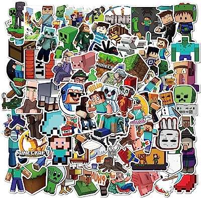 Lot de 100 autocollants minecraft amusants pour les fans de minecraft meilleur. Découvrez DIAYTAR COTE D'IVOIRE, votre nouvelle destination pour des achats discount en ligne. Parcourez notre large assortiment de produits allant des articles pour la maison aux appareils électroniques, en passant par la mode et les gadgets, et bénéficiez de réductions incroyables. Ne cherchez plus ailleurs, nous avons tout ce qu'il vous faut à des prix compétitifs.