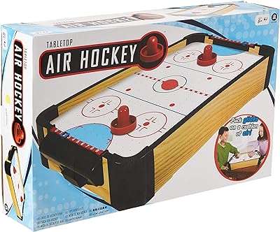 Jeu de air hockey sur table 20" bois multicolore. DIAYTAR COTE D'IVOIRE  vous propose une expérience d'achats en ligne unique. Découvrez notre sélection de produits discount allant de la maison à l'électroménager, de l'informatique à la mode, sans oublier les gadgets les plus en vogue. Ne dépensez pas plus que nécessaire et trouvez tous vos articles préférés à des prix incroyables !