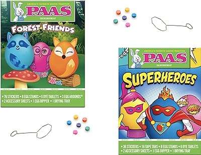 Ensemble de coloriage d'œufs de pâques bayas paquet de 2 amis et super héros la jungle. Vous cherchez des produits discount sans compromis sur la qualité ? DIAYTAR COTE D'IVOIRE  répond à vos attentes en offrant une large gamme d'articles pour tous les besoins, des appareils électroménagers aux gadgets dernier cri. Explorez notre catalogue en ligne et trouvez tout ce dont vous avez besoin à prix cassés.