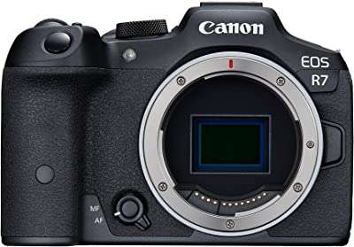 Canon eos r7 (boîtier uniquement) caméscope sans miroir qualité d'image 325. DIAYTAR COTE D'IVOIRE, votre destination shopping idéale pour des produits discount de qualité. Explorez notre catalogue en ligne et trouvez tout ce dont vous avez besoin pour votre maison, de l'électroménager à la mode en passant par les gadgets innovants. Grâce à nos prix avantageux, économisez sans compromis sur la satisfaction de vos achats.
