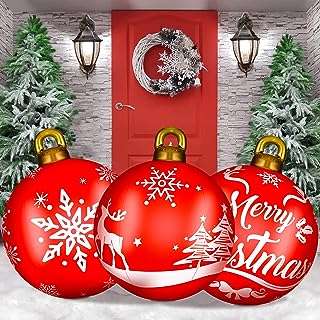 3 pièces 24 pouces boules de noël gonflables géantes en pvc. Besoin de faire des économies ? Faites confiance à DIAYTAR COTE D'IVOIRE, la boutique en ligne discount idéale pour toutes vos envies. Parcourez notre gamme complète de produits, allant de la maison à l'électroménager, de l'informatique à la mode et aux gadgets, et découvrez des offres irrésistibles. Achetez en toute confiance, car la satisfaction de nos clients est notre priorité absolue.