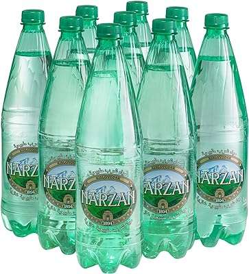 Eau minérale naturelle gazeuse de narzan 1 litre paquet de 9 bouteilles. DIAYTAR COTE D'IVOIRE  - votre partenaire discount pour une vie plus abordable. Nous vous présentons une vaste sélection de produits de qualité à des prix imbattables, allant de l'électroménager performant aux articles de mode élégants. Achetez malin avec nous et réalisez d'importantes économies.