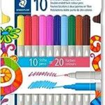 Stylos fibre à double pointe staedler 3280 c10 20 couleurs assorties (paquet de 10). Vous voulez dépenser moins tout en obtenant plus ? DIAYTAR COTE D'IVOIRE  est là pour vous ! Profitez de nos offres exceptionnelles sur une large gamme de produits, allant des articles ménagers à l'électroménager, en passant par les gadgets et la mode. Faites des économies sans compromettre la qualité.