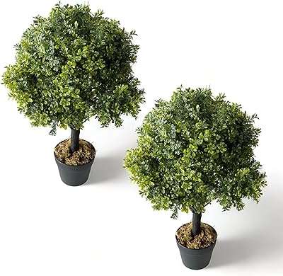 The bloom times lot de 2 arbres topiaires artificiels de 27" de haut faux arbustes et plantes. En quête des dernières tendances en matière d'informatique à prix abordable ? DIAYTAR COTE D'IVOIRE  est là pour vous ! Explorez notre sélection d'ordinateurs portables, de tablettes et de périphériques informatiques pour trouver les produits les plus performants à des prix attractifs.