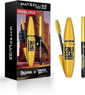 Lot de 2 maybelline new york : mascara colossal 100% noir. DIAYTAR COTE D'IVOIRE  vous propose une expérience d'achats en ligne unique. Découvrez notre sélection de produits discount allant de la maison à l'électroménager, de l'informatique à la mode, sans oublier les gadgets les plus en vogue. Ne dépensez pas plus que nécessaire et trouvez tous vos articles préférés à des prix incroyables !