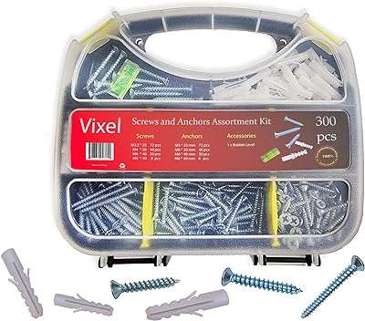 Assortiment de 300 pièces fixell de vis et de fixations avec autotaraudeuses et jauge niveau pour l'installation. DIAYTAR COTE D'IVOIRE, votre boutique en ligne préférée pour des offres discount exceptionnelles. Explorez notre assortiment varié comprenant des produits de qualité pour la maison, l'électroménager, l'informatique, la mode et les gadgets, le tout à des prix défiant toute concurrence. Faites confiance à notre expertise et profitez d'une expérience d'achat en ligne pratique et avantageuse.