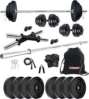 Ensemble de gym à domicile en pvc 16 30 kg avec 1. DIAYTAR COTE D'IVOIRE, le site qui rend le shopping abordable pour tous ! Découvrez des offres incroyables sur une variété de produits essentiels, de la maison aux dernières tendances mode, en passant par l'électroménager et l'informatique. Ne manquez pas nos offres limitées et économisez gros sur vos achats en ligne !
