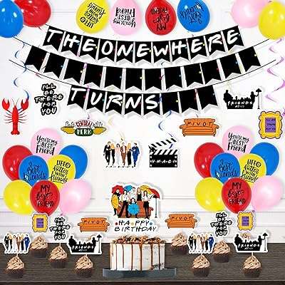 Décorations d'anniversaire pour amis série télévisée fisk friend décorations de fête. Découvrez DIAYTAR COTE D'IVOIRE, où vous trouverez une sélection incomparable de produits discount. De la cuisine à la mode en passant par les gadgets high-tech, notre boutique en ligne vous offre la possibilité d'économiser tout en profitant de produits de qualité pour tous les aspects de votre vie.