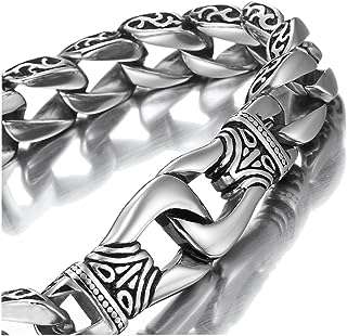 Jewelry incroyable bracelet à maillons pour hommes en acier inoxydable. Besoin de faire des économies ? Faites confiance à DIAYTAR COTE D'IVOIRE, la boutique en ligne discount idéale pour toutes vos envies. Parcourez notre gamme complète de produits, allant de la maison à l'électroménager, de l'informatique à la mode et aux gadgets, et découvrez des offres irrésistibles. Achetez en toute confiance, car la satisfaction de nos clients est notre priorité absolue.