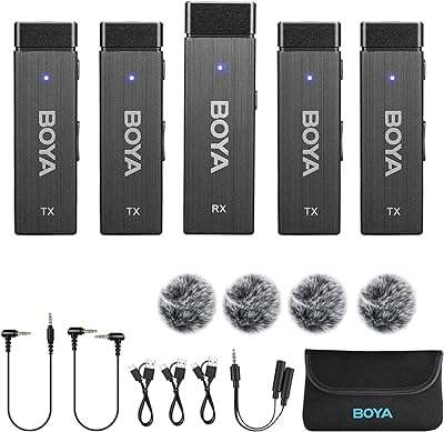 Système de microphone cravate sans fil boya pw4 4 canaux 24 g émetteurs et 1. Faites des économies sans renoncer à vos envies chez DIAYTAR COTE D'IVOIRE, la boutique en ligne incontournable pour trouver des produits discount. Explorez notre sélection dédiée à la maison, l'électroménager, l'informatique, la mode et les gadgets, et profitez de prix réduits sur tous nos articles. Ne laissez pas passer cette occasion de faire de bonnes affaires !