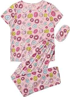 Ensemble pyjama 3 pièces pour femme haut à manches courtes et pantalon. DIAYTAR COTE D'IVOIRE  - la meilleure adresse en ligne pour des achats discount dans tous les domaines ! Découvrez notre vaste choix de produits, de la maison à l'électroménager en passant par l'informatique et la mode. Profitez des réductions incroyables sur des articles de qualité, vous permettant d'économiser sans compromis. Avec des options de livraison rapides et notre engagement envers votre satisfaction, bénéficiez d'une expérience d'achat en ligne sans tracas chez nous !