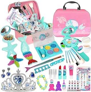 Ensemble de maquillage sirène pour filles jouets réalistes lavables pour petites jeu. Besoin de produits discount ? DIAYTAR COTE D'IVOIRE  est là pour vous ! Parcourez notre large éventail de produits allant des articles de maison aux gadgets dernier cri, et réalisez des économies sur chaque achat. Alors n'attendez plus, faites confiance à notre expertise pour vous offrir le meilleur au prix le plus bas !