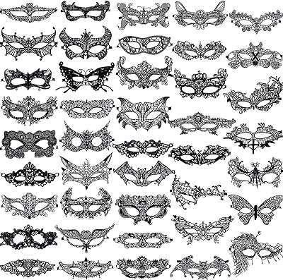 Ensemble de masques en d'halloween 42 pièces en dentelle pour femmes vénitiens. Faites des économies sur tous vos achats en ligne avec DIAYTAR COTE D'IVOIRE, la référence en termes de boutique en ligne discount. Parcourez notre large gamme de produits allant de la maison à l'électroménager, de l'informatique à la mode et des gadgets, et trouvez tout ce dont vous avez besoin à des prix incroyables. Profitez de nos offres exclusives et commandez dès maintenant pour une livraison rapide à votre porte.