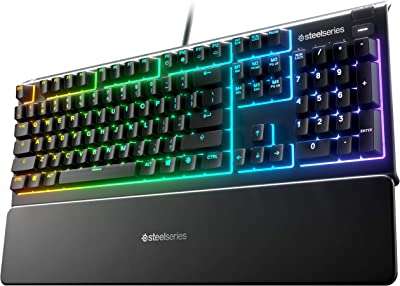Clavier de jeu steelseries apex 3 éclairage rgn 10 zones repose poignet. DIAYTAR COTE D'IVOIRE, votre allié pour des achats malins et économiques. Plongez dans notre boutique en ligne remplie de produits discount, allant de l'électroménager à l'informatique, en passant par la mode et les gadgets, et découvrez une manière révolutionnaire de faire des emplettes en ligne. Bénéficiez de tarifs imbattables sans compromis sur la qualité et assurez-vous de trouver de véritables trésors à des prix défiants toute concurrence.