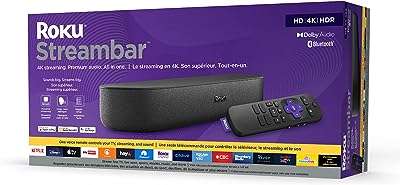 Roku streambar | lecteur multimédia et haut parleur pour streaming hd 4k hdr  . DIAYTAR COTE D'IVOIRE  is your ultimate destination for discount shopping, providing a diverse range of products that cater to your everyday needs. With everything from essential home appliances to state-of-the-art electronics, trendy fashion pieces, and inventive gadgets, our online store offers unbeatable prices without compromising on quality.