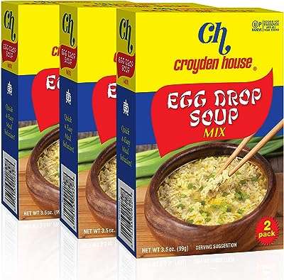 Mélange de soupe aux œufs croyden house 35 oz (paquet de 3. Faites des économies sans sacrifier la qualité avec DIAYTAR COTE D'IVOIRE . Parcourez notre assortiment exceptionnel comprenant des appareils électroménagers dernier cri, des articles de décoration pour votre maison, des gadgets high-tech incontournables et des vêtements à la pointe de la mode, le tout à des prix défiant toute concurrence.