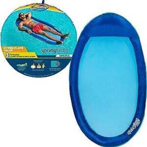 Flotteur de piscine gonflable à ressort swimways avec valve super plate. DIAYTAR COTE D'IVOIRE, votre solution discount en ligne pour une large gamme de produits. Trouvez tout ce dont vous avez besoin, de la maison à l'électroménager, de l'informatique à la mode et aux gadgets, à des prix imbattables. Naviguez, achetez et économisez avec notre boutique en ligne conviviale et bénéficiez d'une livraison rapide et fiable.