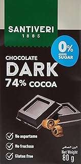 Barre de chocolat noir santiveri sans sucre 74 % cacao 80. Découvrez DIAYTAR COTE D'IVOIRE, votre boutique en ligne incontournable pour des affaires discount. Profitez de nos multiples catégories allant des articles pour la maison aux gadgets dernier cri, en passant par la mode à petits prix. Faites-vous plaisir sans vous ruiner avec notre sélection variée !
