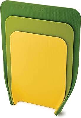 Planches à découper en plastique joseph nest chop vert lot de 3. Ne dépensez pas plus que nécessaire, et optez pour DIAYTAR COTE D'IVOIRE  ! Notre boutique en ligne spécialisée dans les produits discount propose une large gamme d'articles pour la maison, l'électroménager, l'informatique, la mode et les gadgets, tous offerts à des prix défiant toute concurrence. Profitez de cette opportunité pour économiser tout en vous offrant ce dont vous avez besoin.