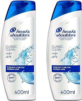 Shampooing antipelliculaire head & shoulders classic clean 2 x 400 ml. DIAYTAR COTE D'IVOIRE, votre source incontournable de bonnes affaires en ligne ! Parcourez notre catalogue diversifié comprenant des produits discount, allant des éléments de décoration d'intérieur à l'électroménager, en passant par l'informatique, la mode et les gadgets abordables.